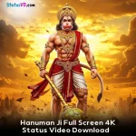 Hanuman Ji Full Screen 4K Status Video Download