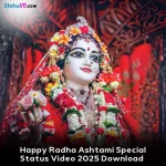 Happy Radha Ashtami Special Status Video 2025 Download