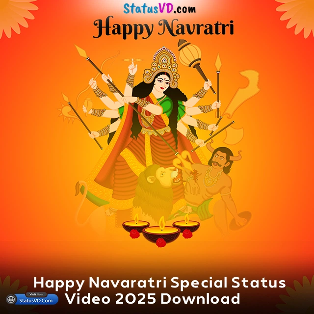 Happy Navaratri Special Status Video 2025 Download