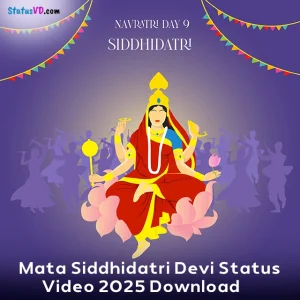 Mata Siddhidatri Devi Status Video 2025 Download