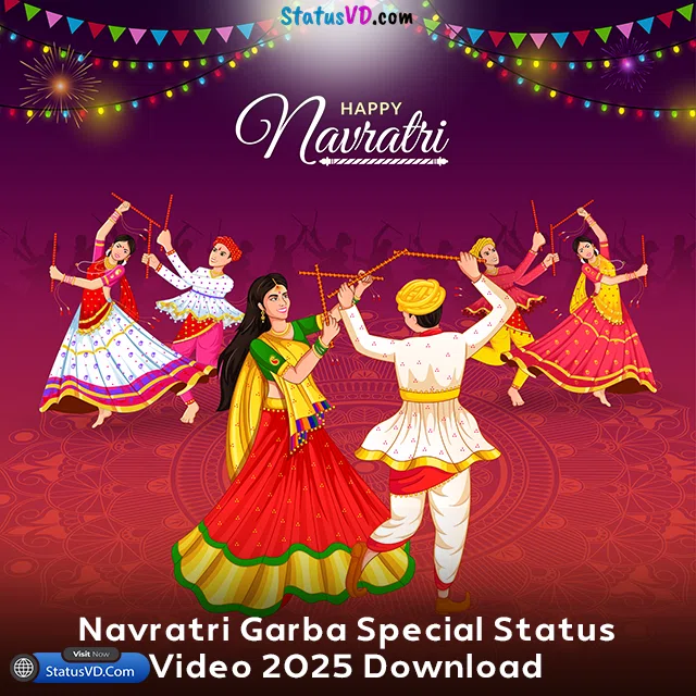 Navratri Garba Special Status Video 2025 Download