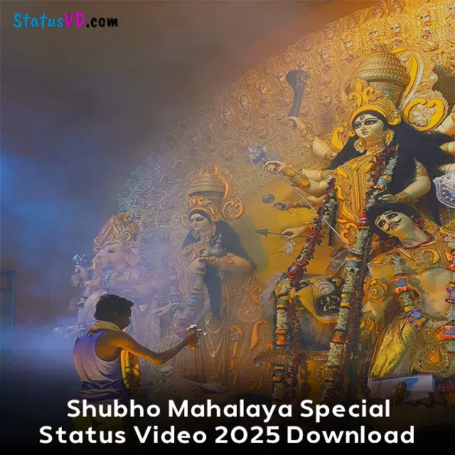 Subho Mahalaya Special Status Video 2025 Download