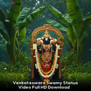 Venkateswara Swamy Status Video Full HD Download