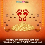 Happy Dhanteras Special Status Video 2025 Download