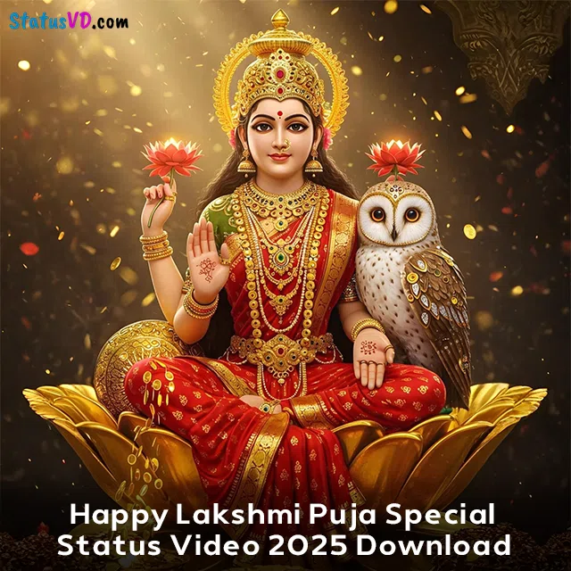 Happy Lakshmi Puja Special Status Video 2025 Download